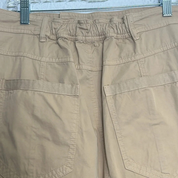 Zara SRPLS Womens Size Large Tan Midi Cotton Skirt NWT - Picture 6 of 12